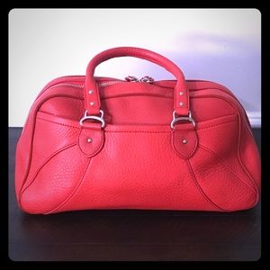 Cole Haan Red Leather Handbag